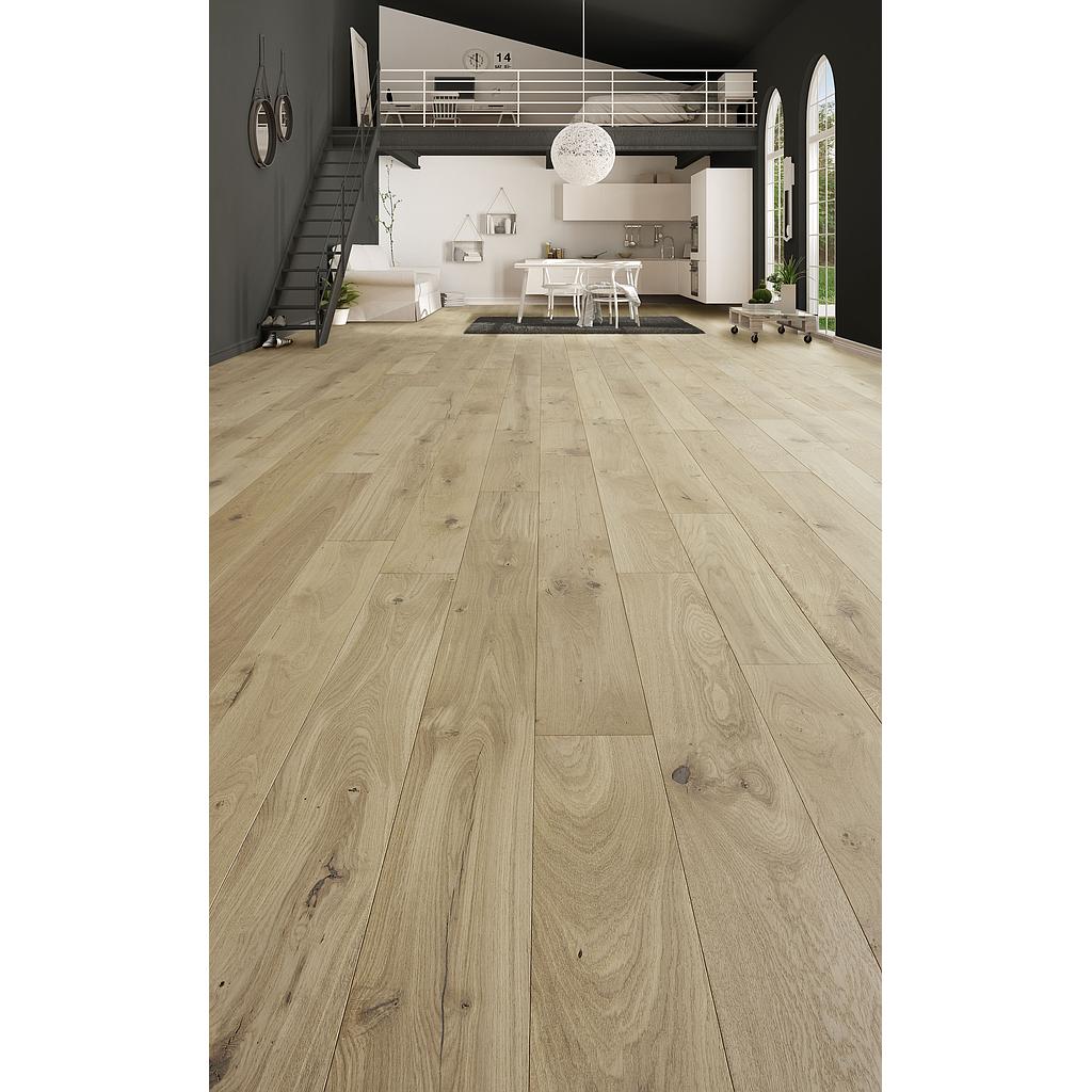 ARZON - LOFT PRO CHENE RU/CA 12*180 2CH Huilé Incolore R+L 2,376 m2