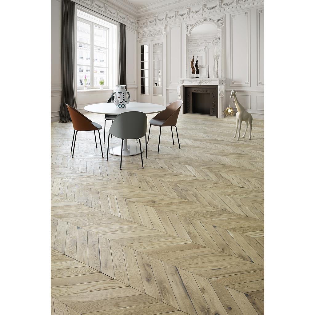 Parquet contrecollé chêne Rotterdam huilé, parquet flottant pas cher